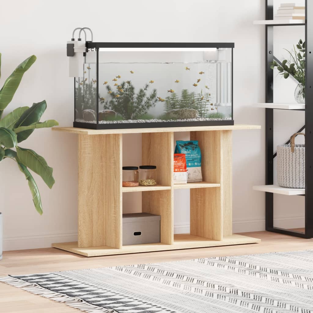akvariestativ Sonoma eg 100x40x60 cm konstrueret træ