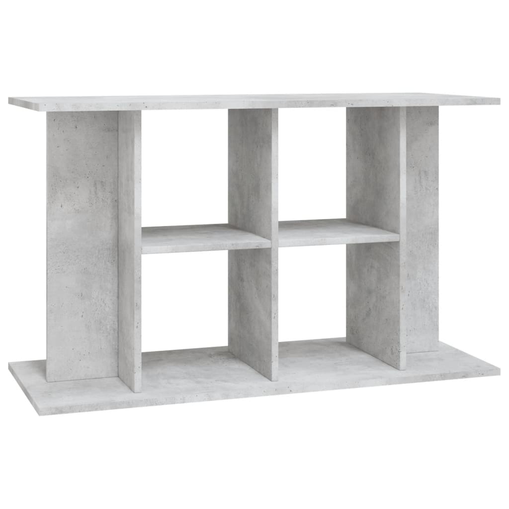 akvariestativ betongrå 100x40x60 cm konstrueret træ