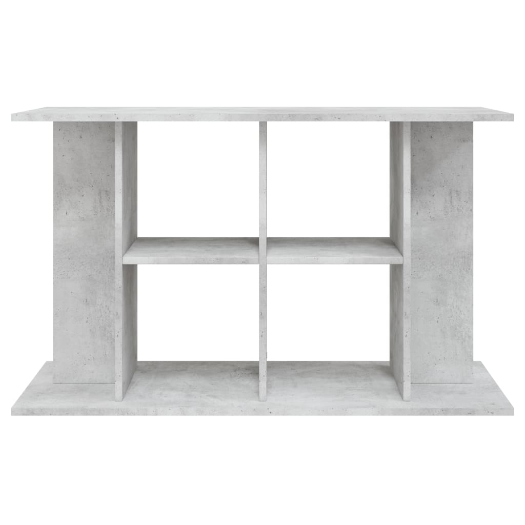 akvariestativ betongrå 100x40x60 cm konstrueret træ