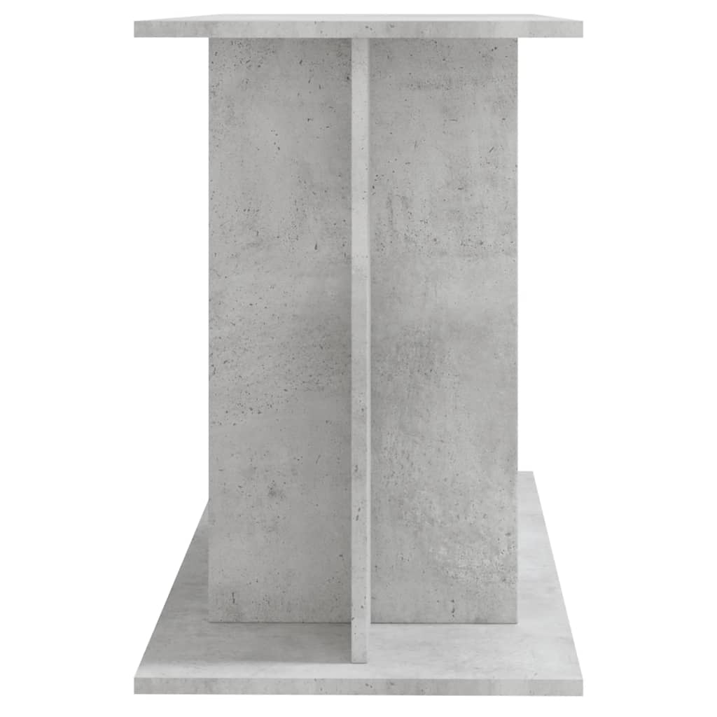 akvariestativ betongrå 100x40x60 cm konstrueret træ