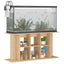 akvariestativ Sonoma eg 120x40x60 cm konstrueret træ