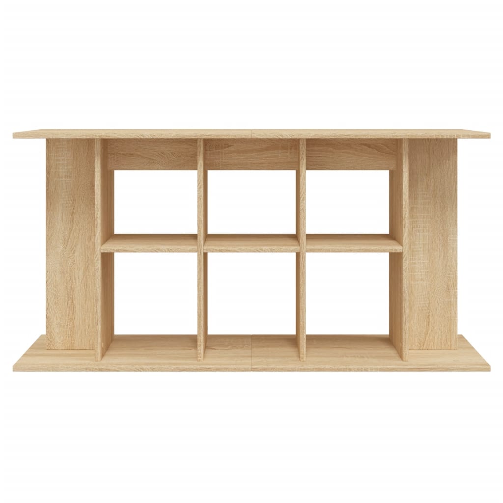 akvariestativ Sonoma eg 120x40x60 cm konstrueret træ