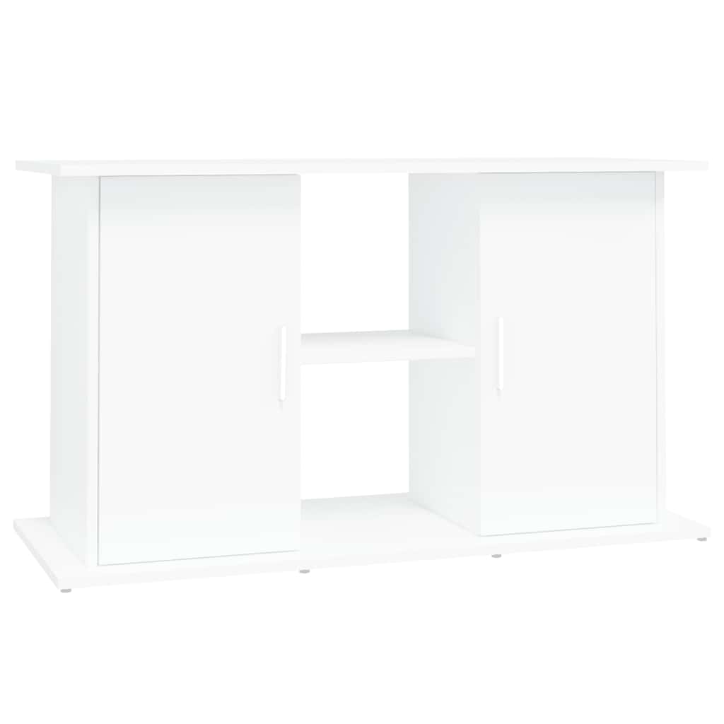 akvariebord 101x41x58 cm konstrueret træ hvid