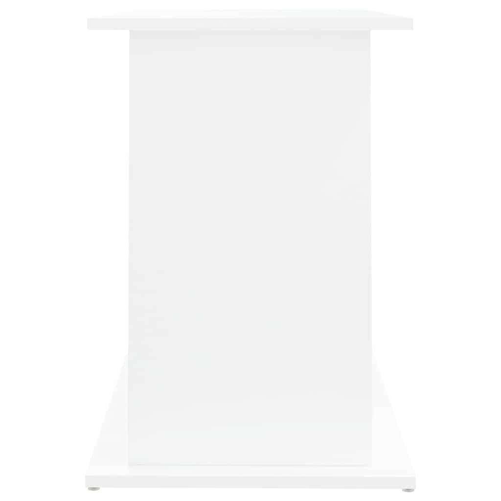 akvariebord 101x41x58 cm konstrueret træ hvid