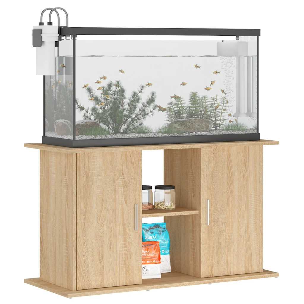 akvariestativ Sonoma eg 101x41x58 cm konstrueret træ