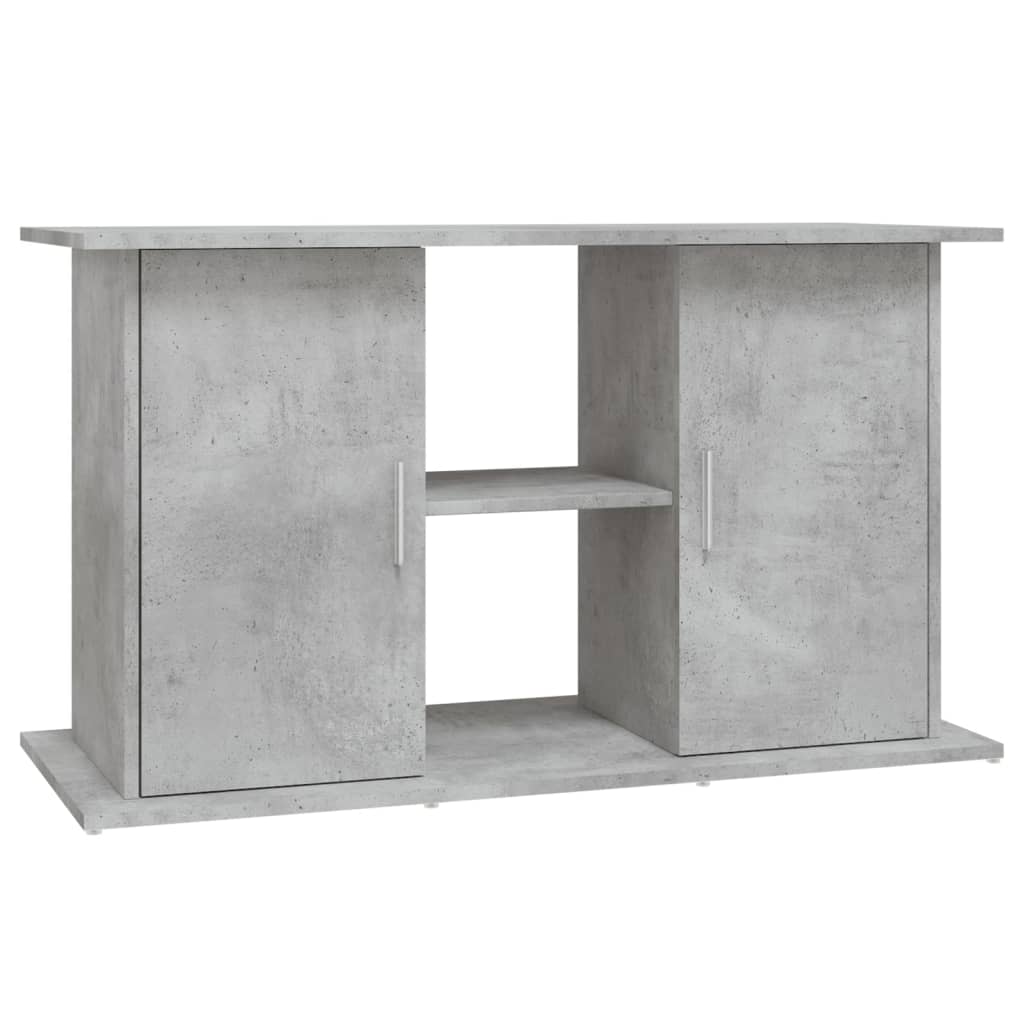 akvariestativ betongrå 101x41x58 cm konstrueret træ