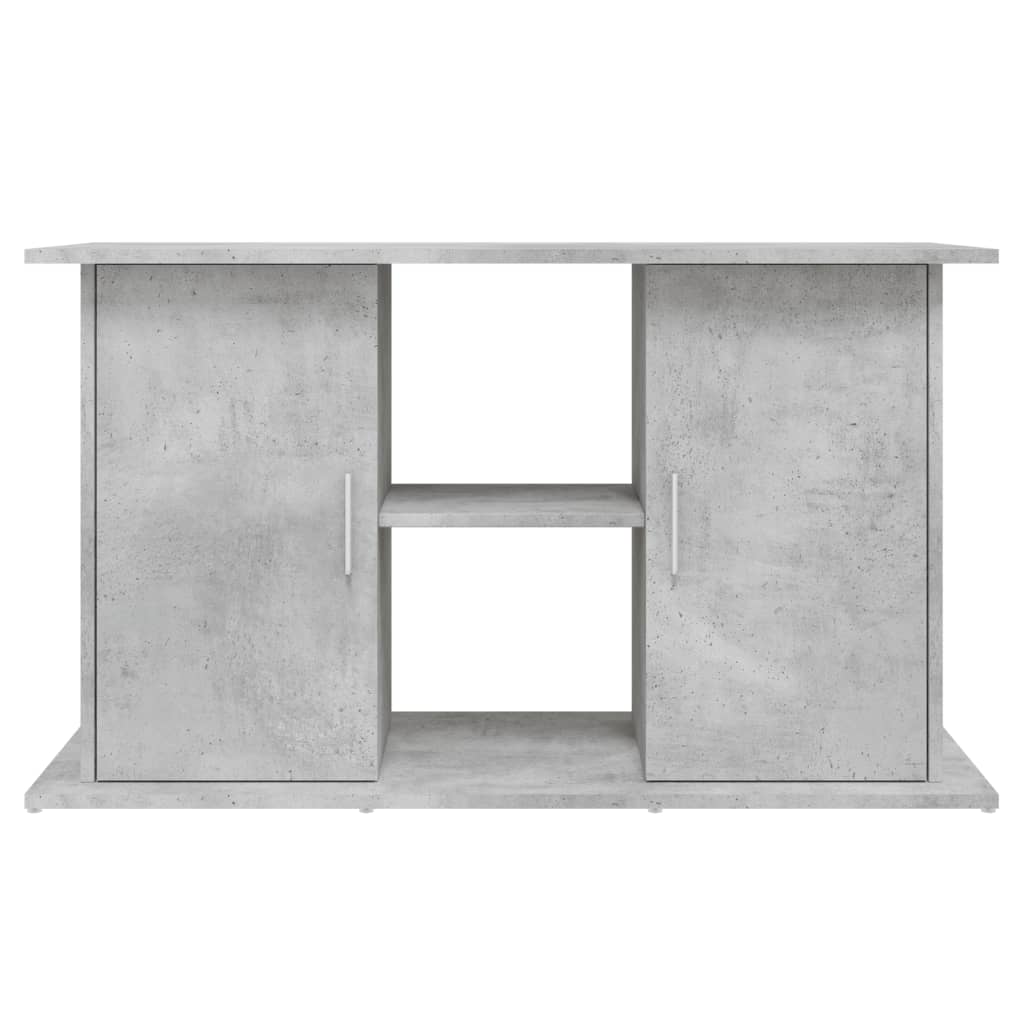 akvariestativ betongrå 101x41x58 cm konstrueret træ