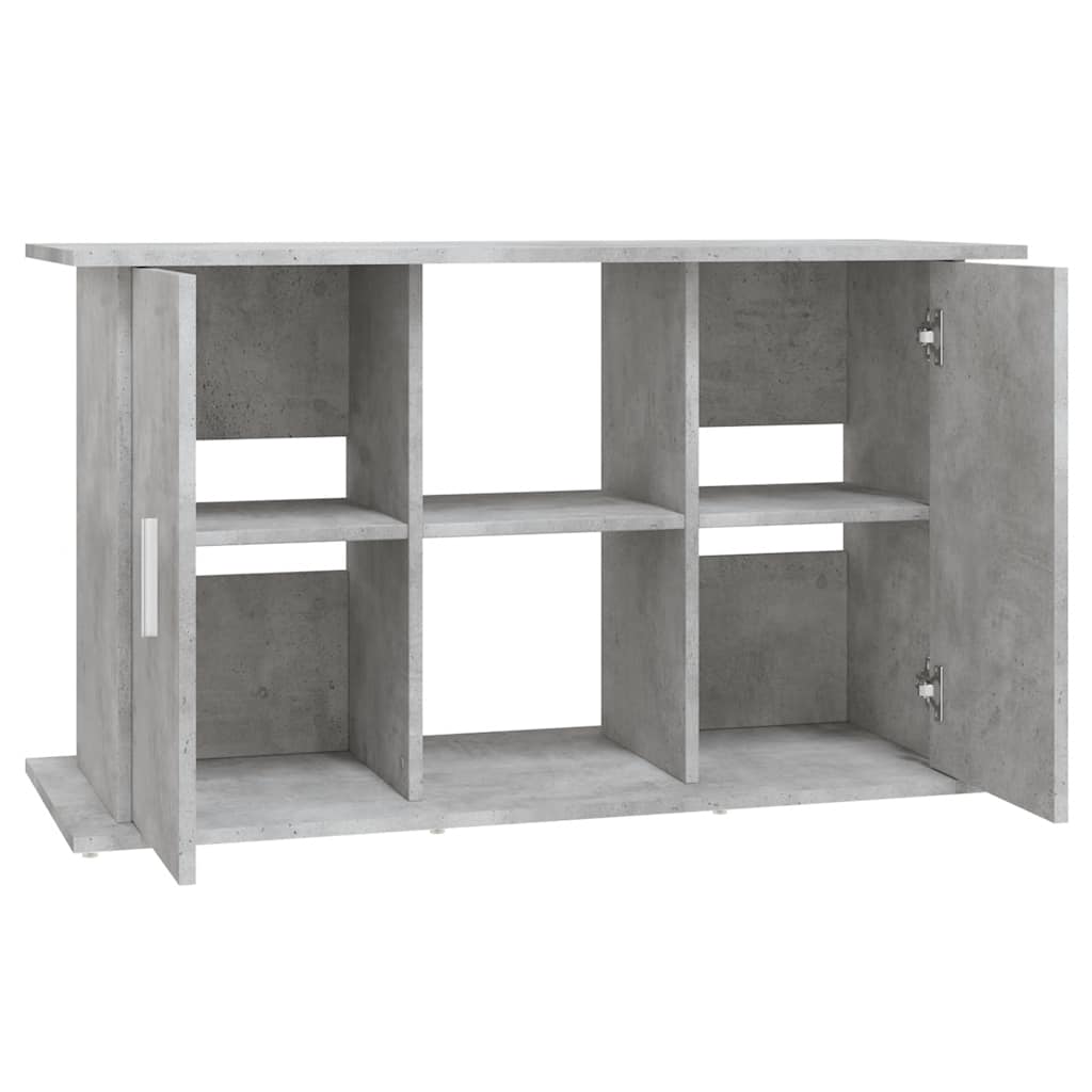 akvariestativ betongrå 101x41x58 cm konstrueret træ
