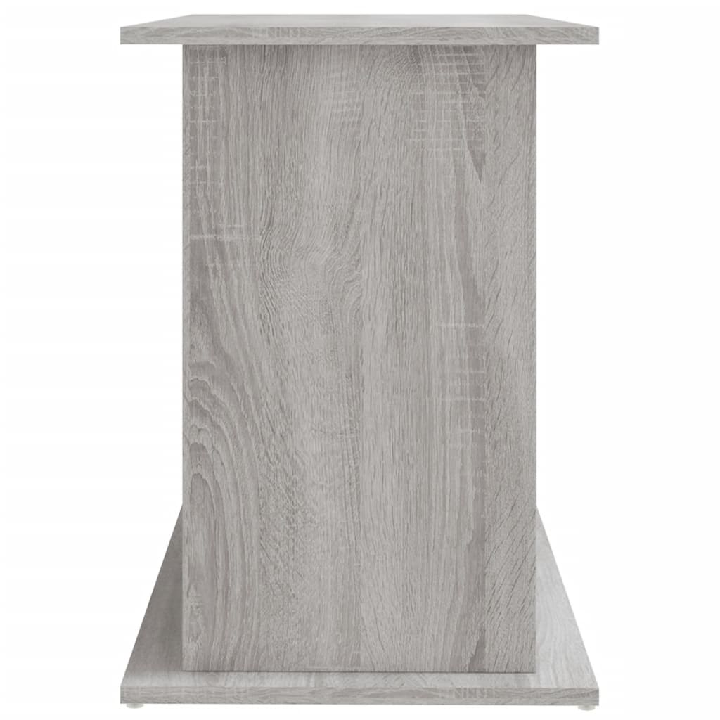 akvariebord 101x41x58 cm konstrueret træ grå sonoma-eg