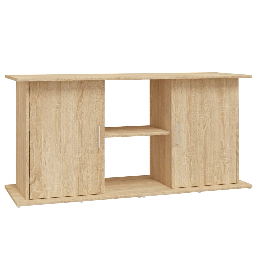 akvariestativ Sonoma eg 121x41x58 cm konstrueret træ