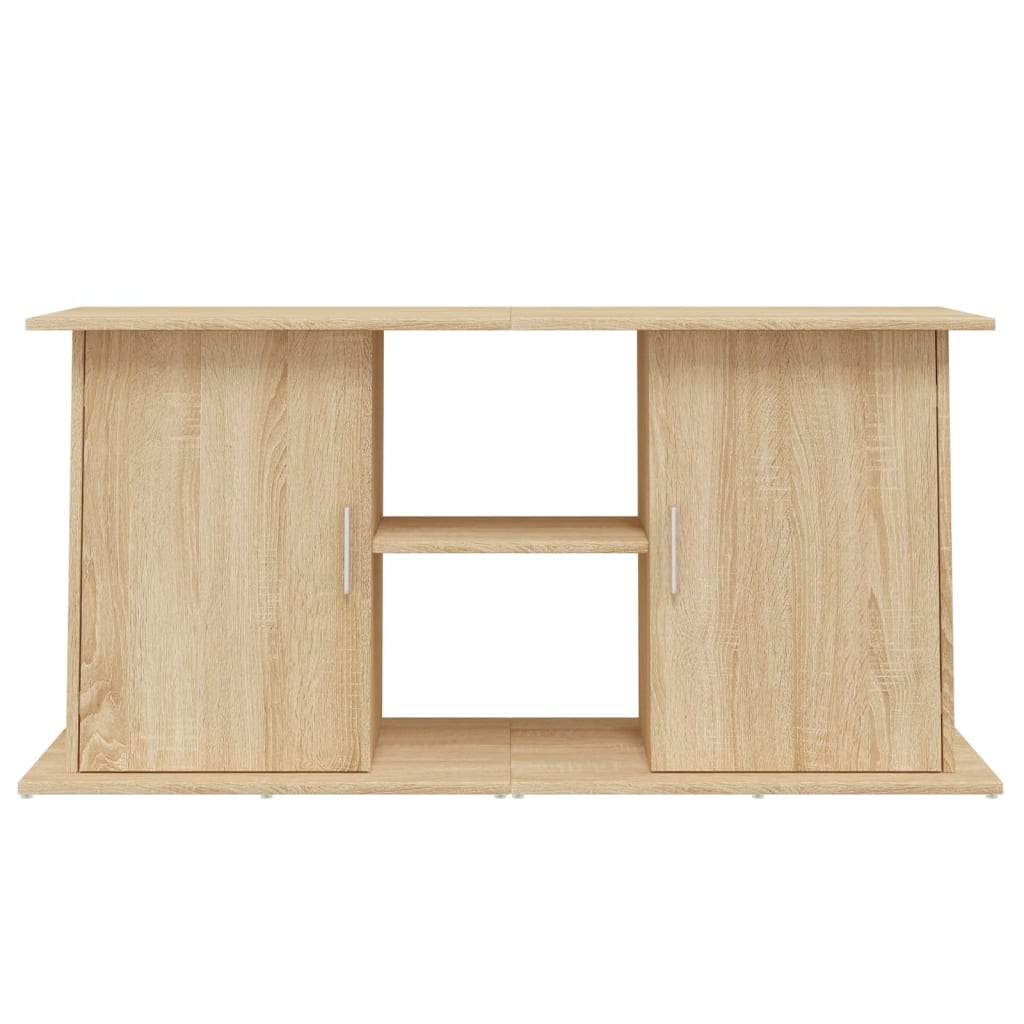 akvariestativ Sonoma eg 121x41x58 cm konstrueret træ