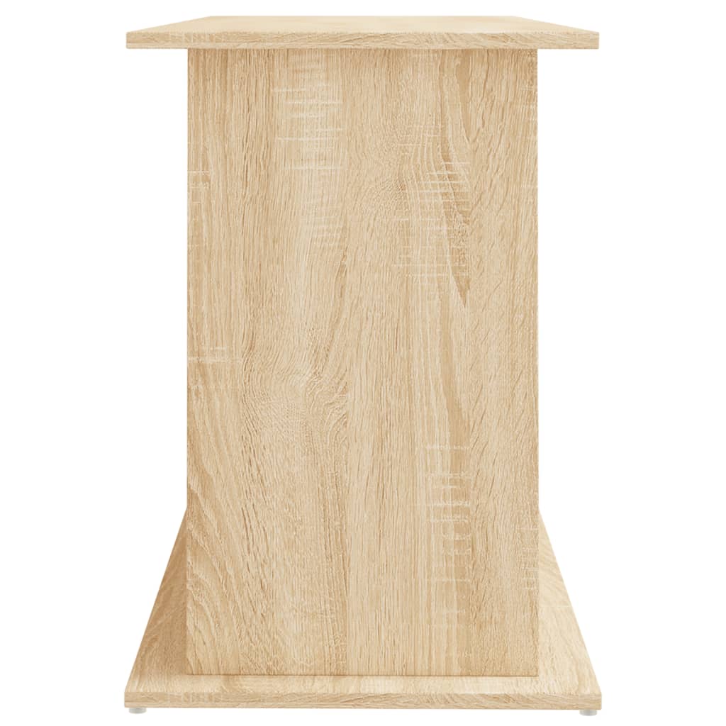 akvariestativ Sonoma eg 121x41x58 cm konstrueret træ