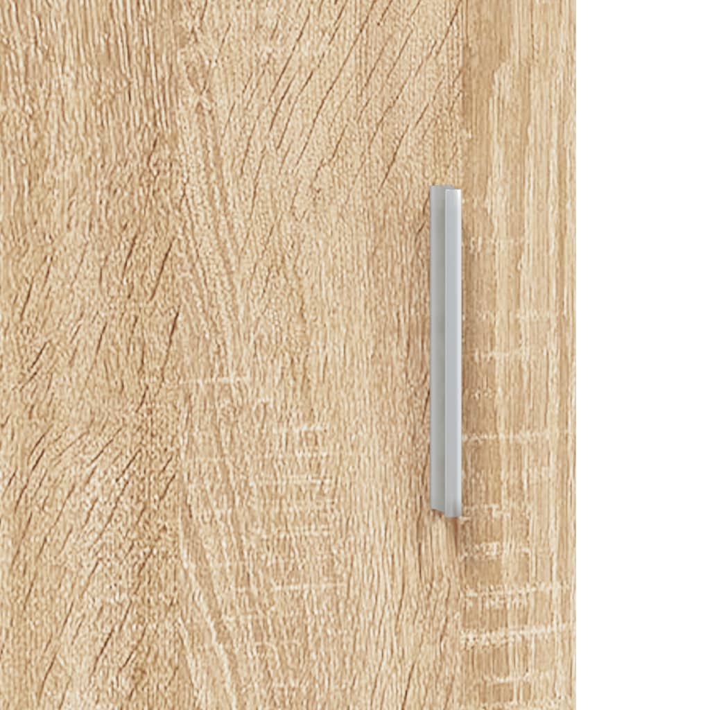akvariestativ Sonoma eg 121x41x58 cm konstrueret træ