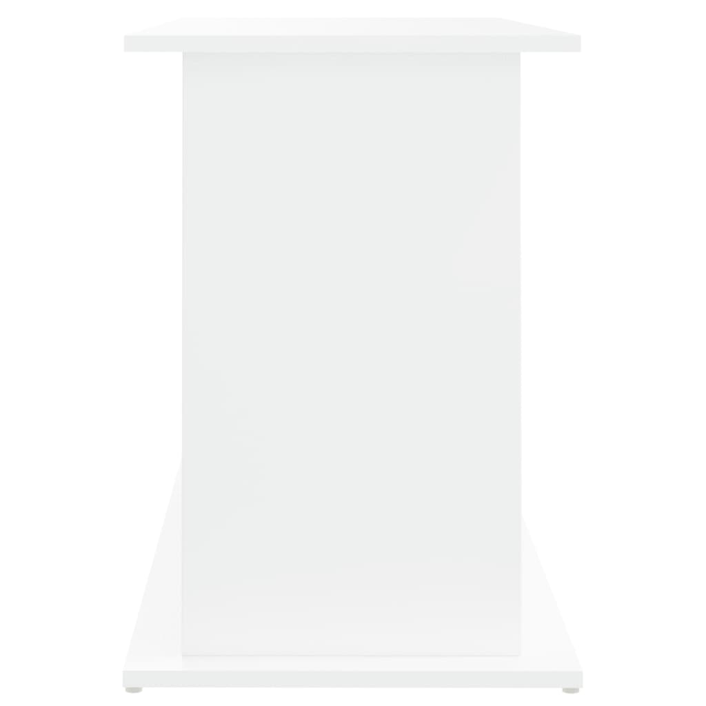 akvariebord 101x41x58 cm konstrueret træ hvid