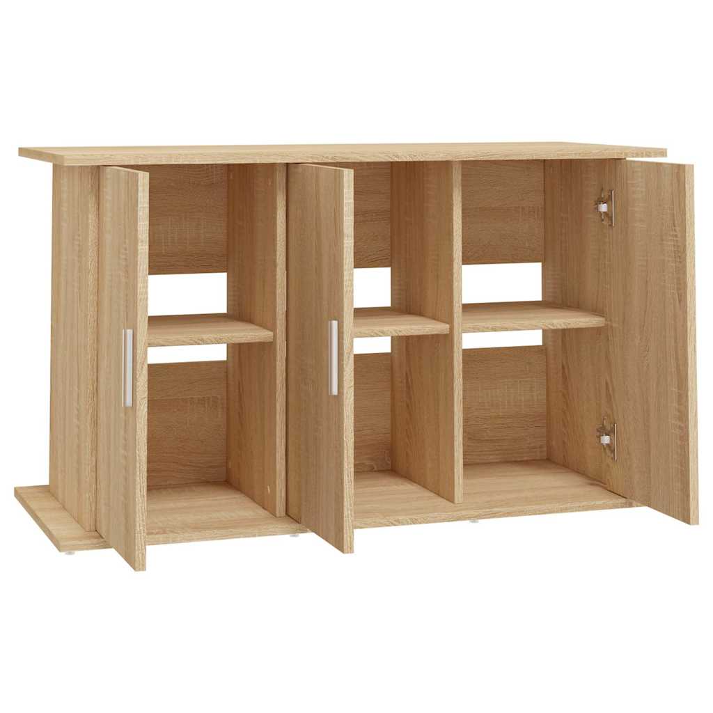 akvariebord 101x41x58 cm konstrueret træ sonoma-eg