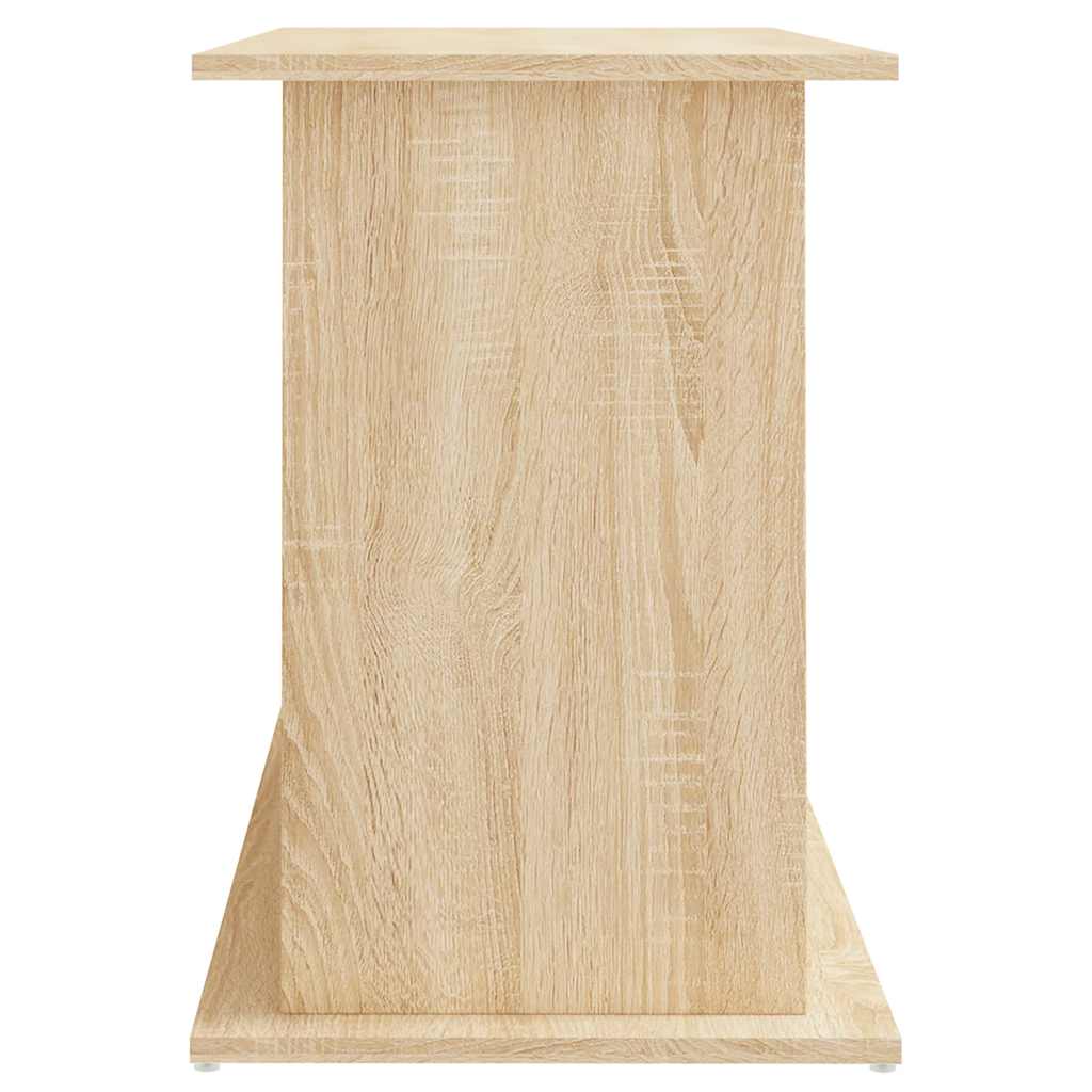 akvariebord 101x41x58 cm konstrueret træ sonoma-eg