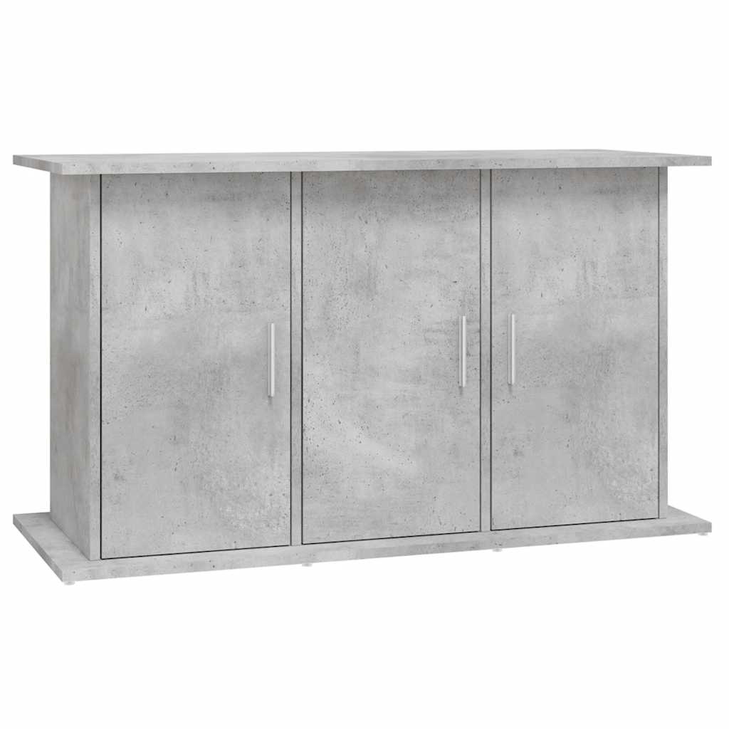akvariestativ betongrå 101x41x58 cm konstrueret træ