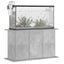 akvariestativ betongrå 101x41x58 cm konstrueret træ
