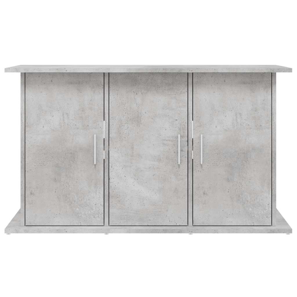 akvariestativ betongrå 101x41x58 cm konstrueret træ
