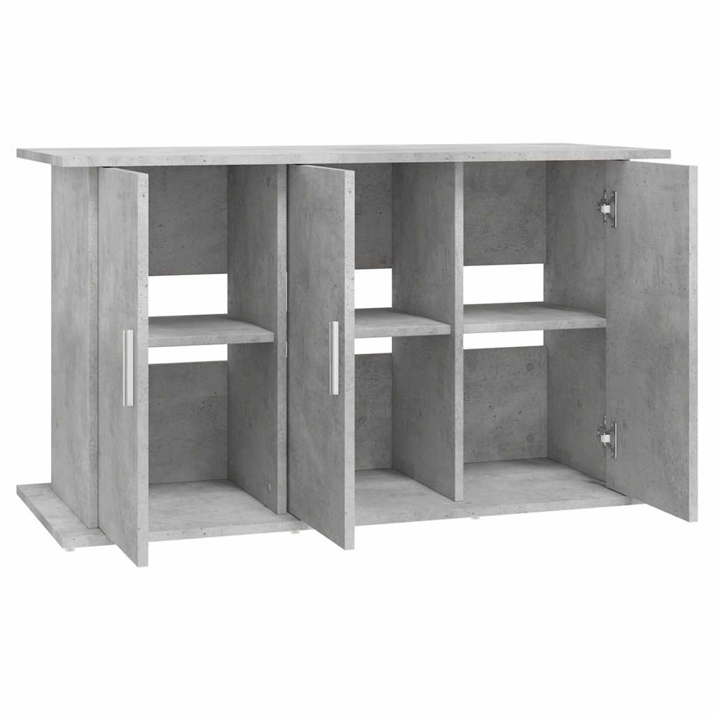 akvariestativ betongrå 101x41x58 cm konstrueret træ