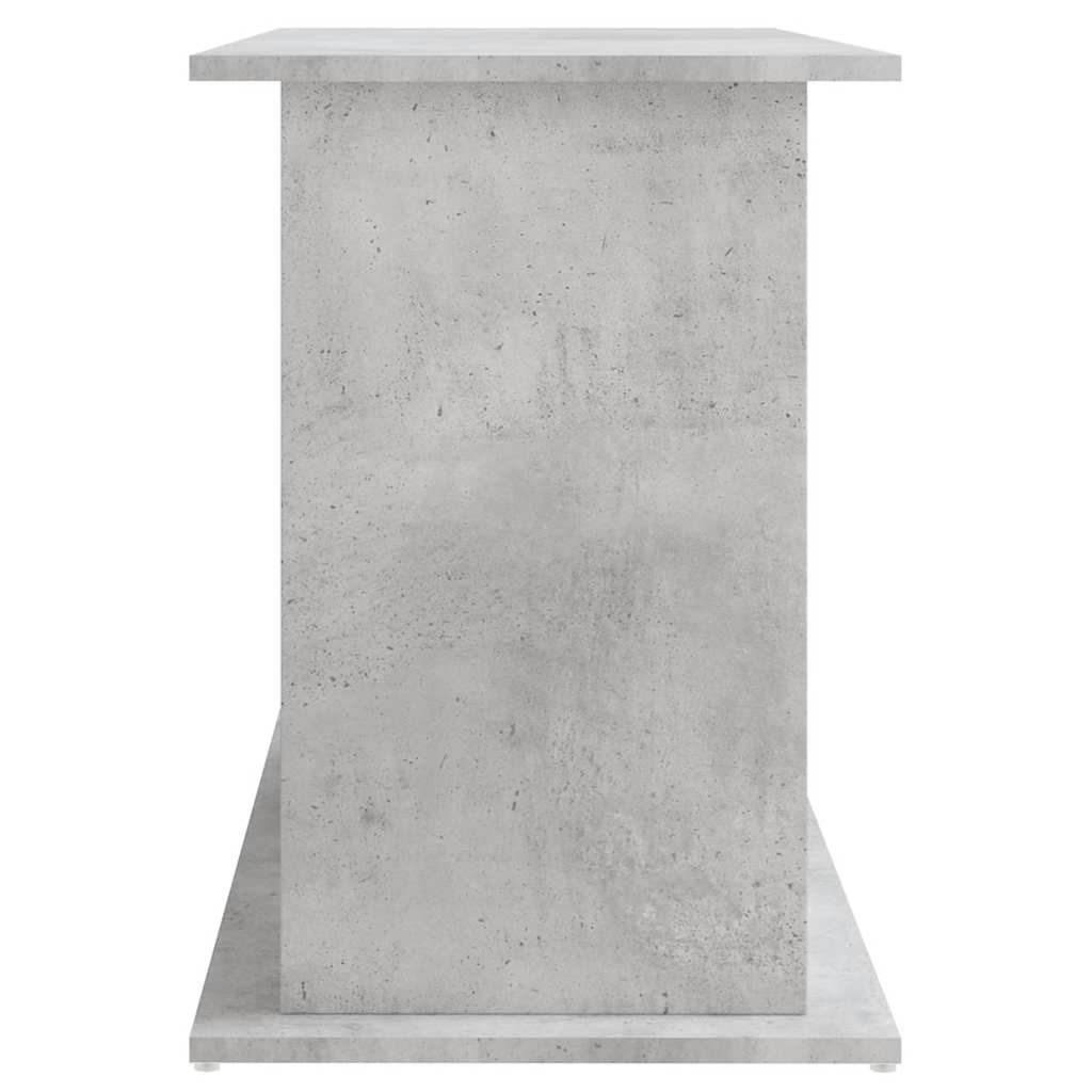 akvariestativ betongrå 101x41x58 cm konstrueret træ