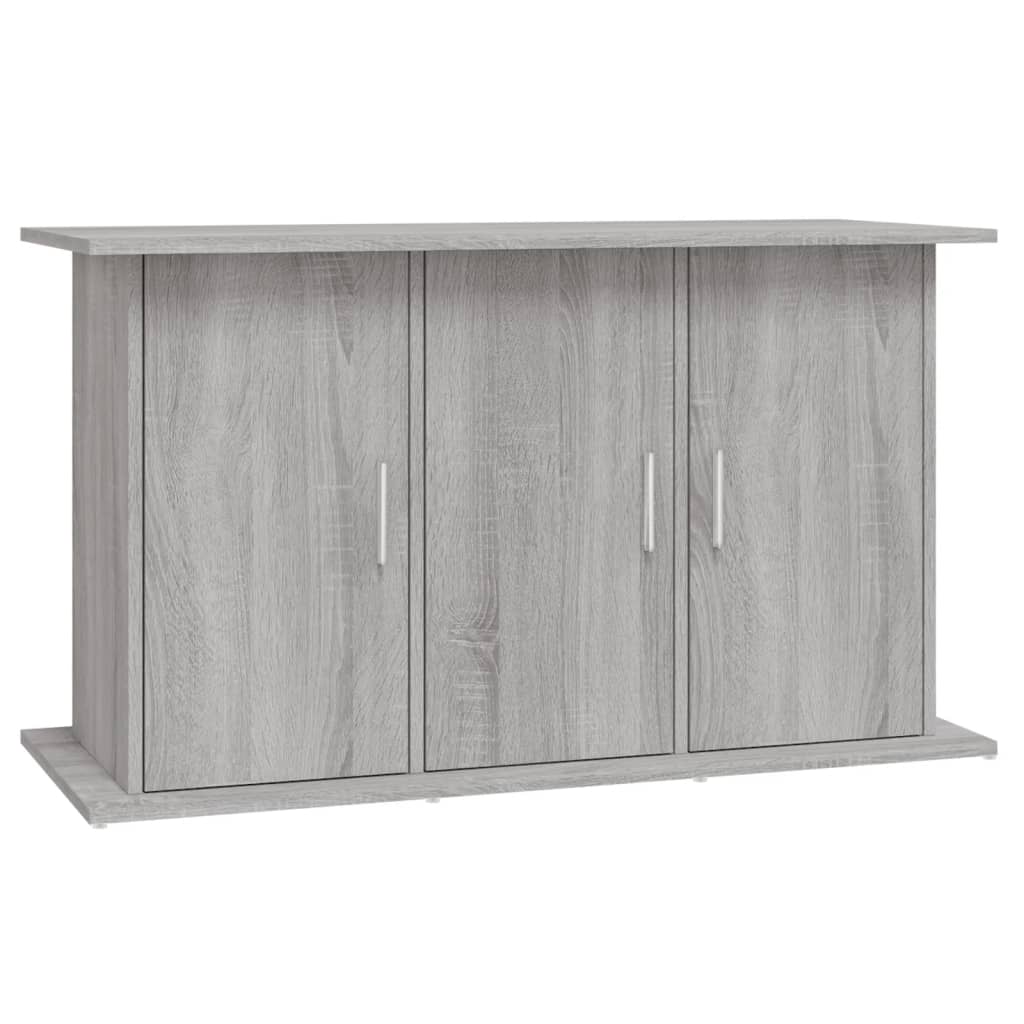 akvariebord 101x41x58 cm konstrueret træ grå sonoma-eg