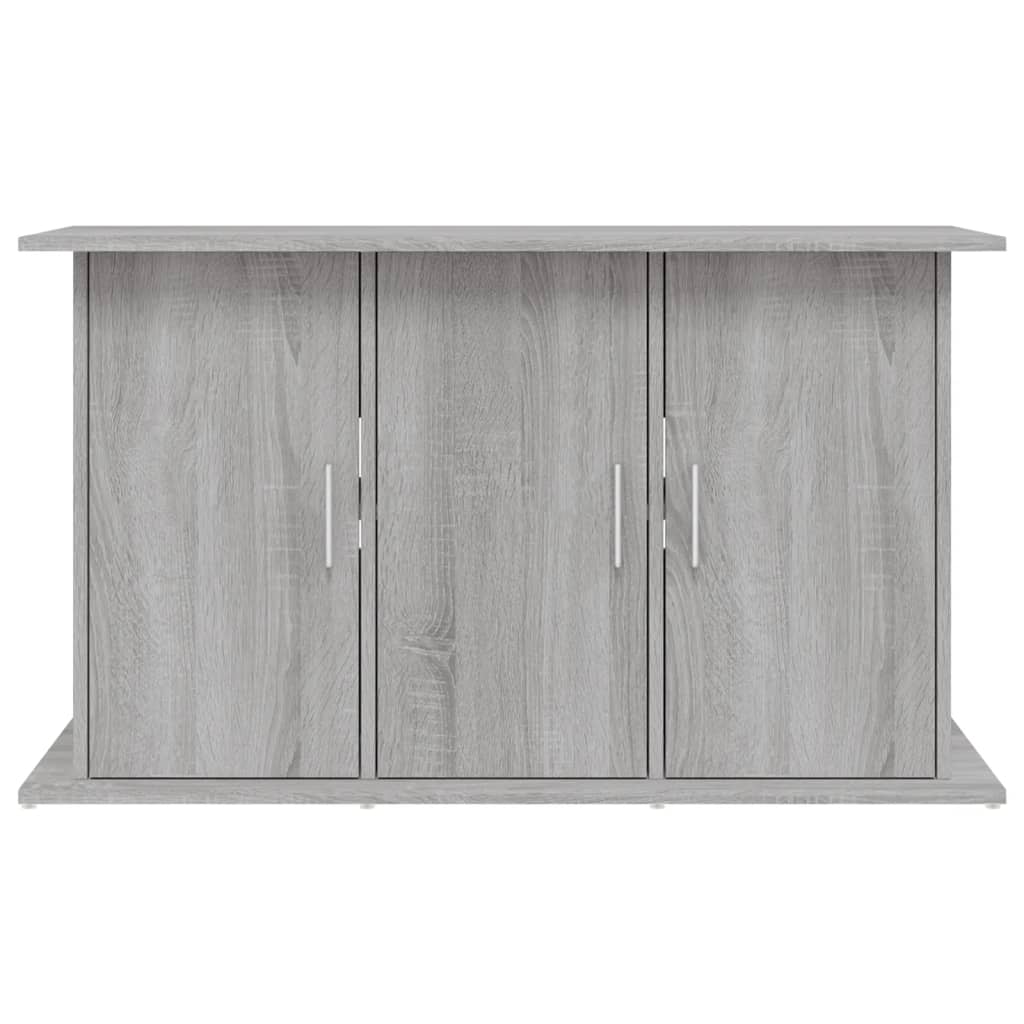akvariebord 101x41x58 cm konstrueret træ grå sonoma-eg