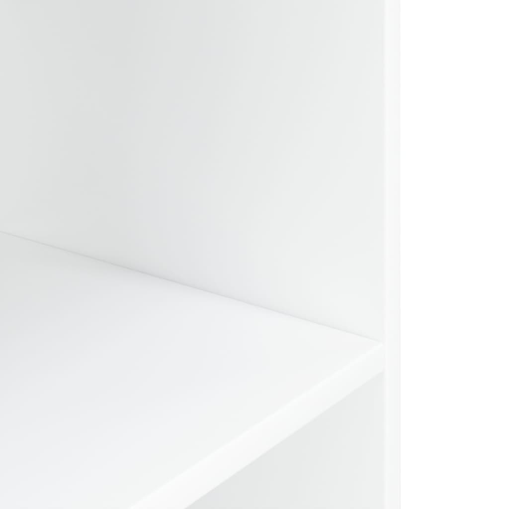 akvariestativ hvid 75x36x72,5 cm konstrueret træ