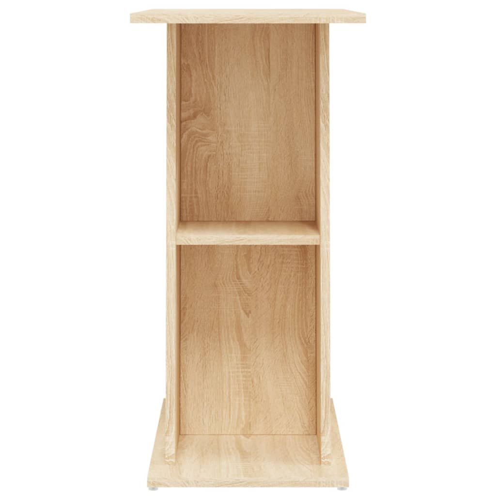 akvariestativ Sonoma eg 75x36x72,5 cm konstrueret træ
