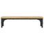 skærmstander 55x23x14 cm konstrueret træ sonoma-eg