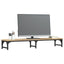 skærmstander 105x23x15,5 cm konstrueret træ sonoma-eg