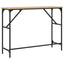 konsolbord 100x32x75 cm konstrueret træ sonoma-eg