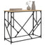 konsolbord 100x40x80 cm konstrueret træ sonoma-eg