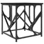 sofabord 45x45x47,5 cm konstrueret træ sort