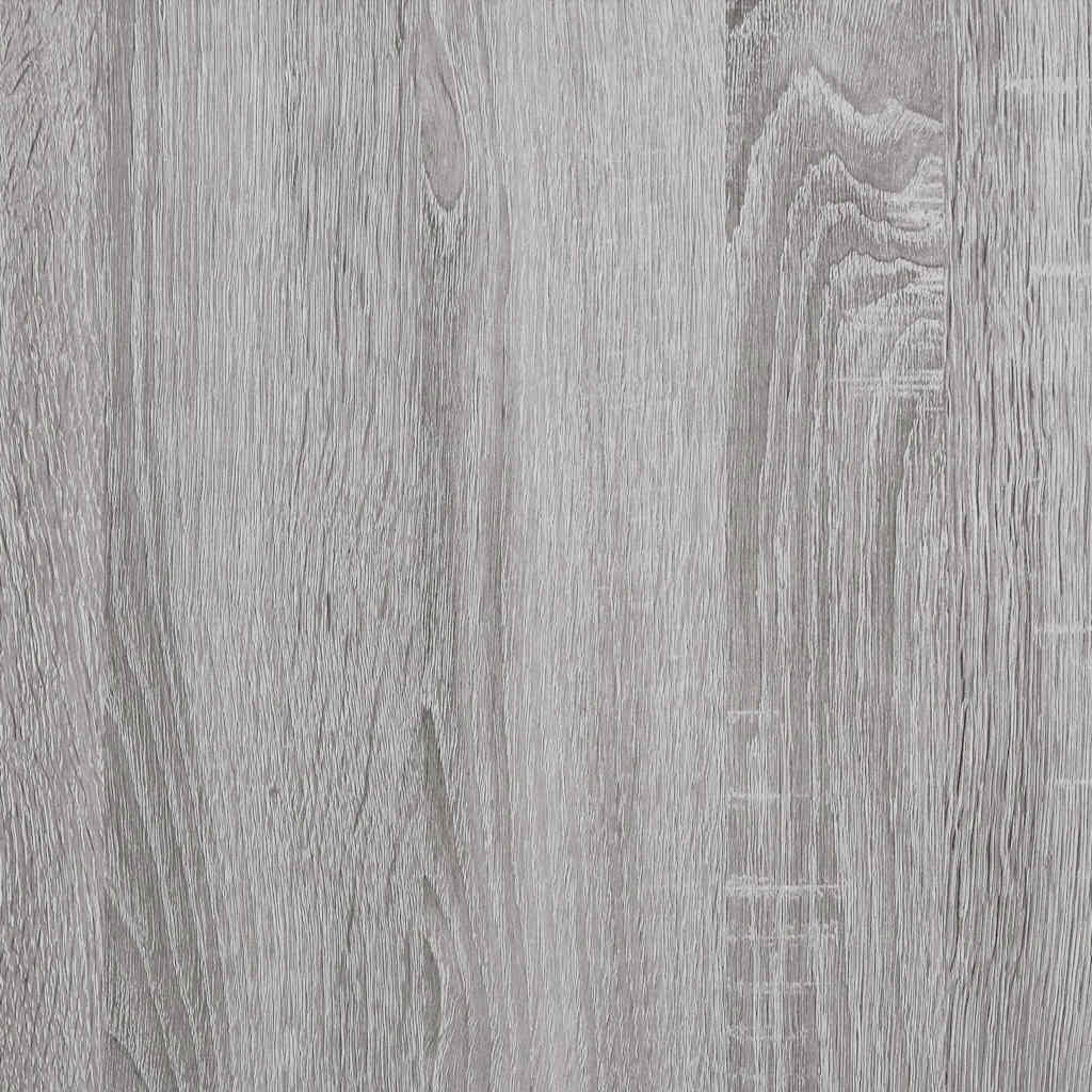konsolbord 72,5x25x75 cm konstrueret træ grå sonoma-eg
