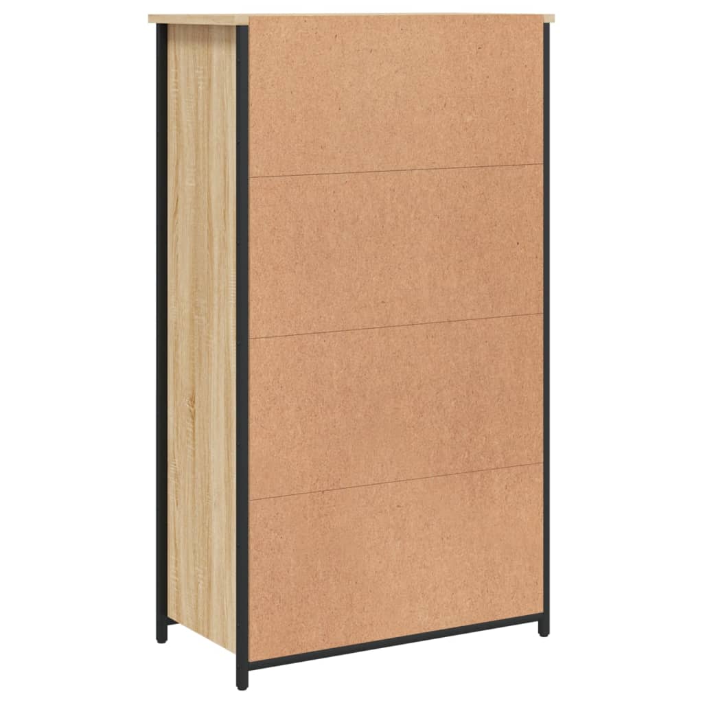 skab 62x32x106,5 cm konstrueret træ sonoma-eg