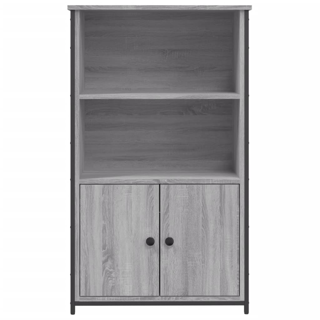 skab 62x32x103,5 cm konstrueret træ grå sonoma-eg