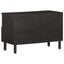 tv-bord 70x33x46 cm massivt mangotræ sort