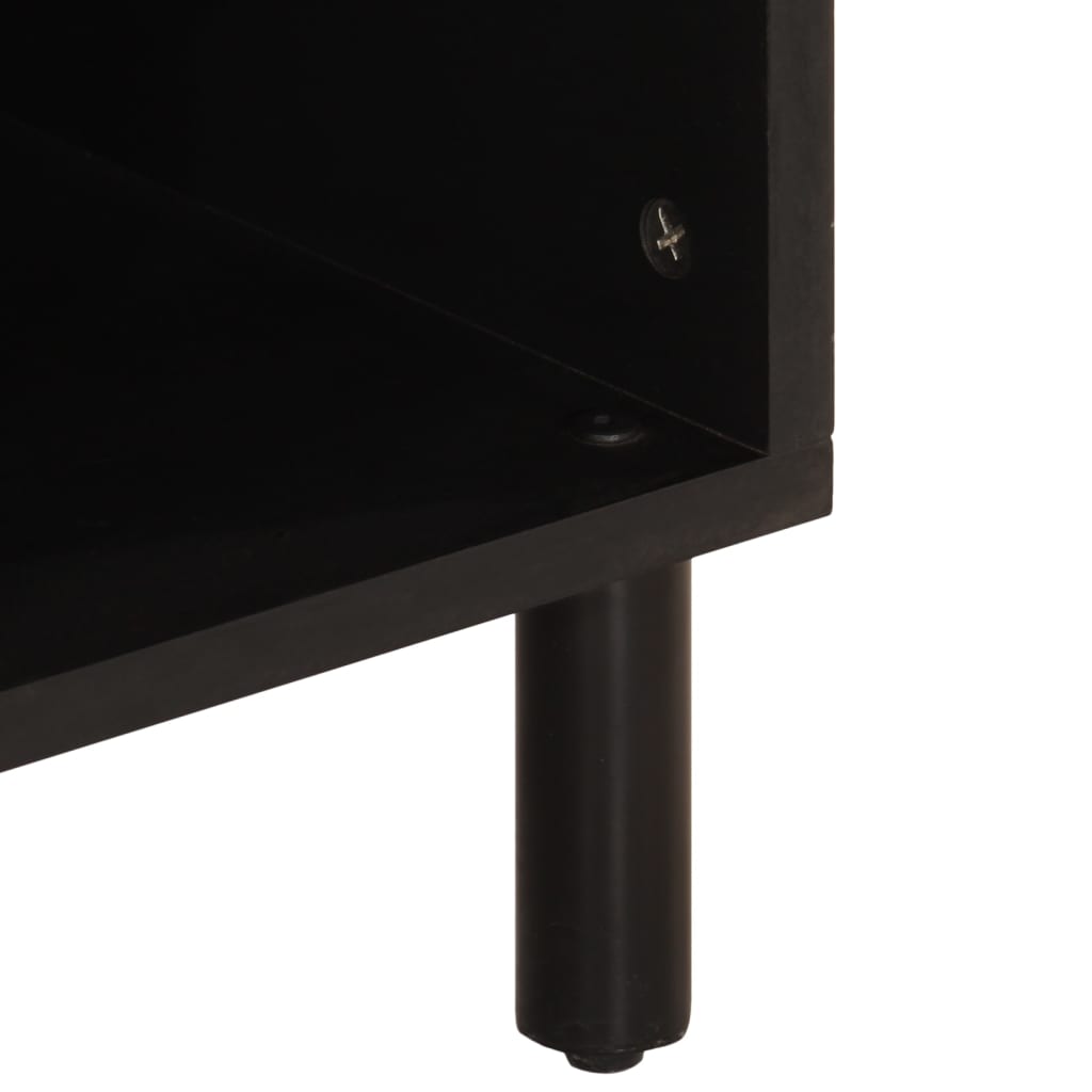 tv-bord 100x33x46 cm massivt akacietræ