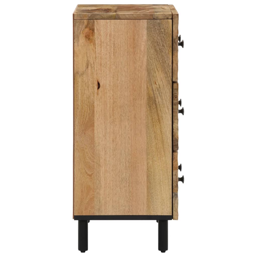 skab 60x33x75 cm massivt mangotræ