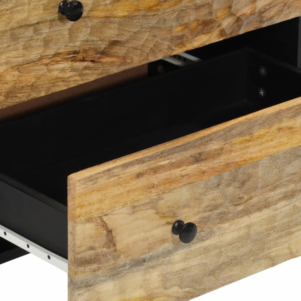 skab 60x33x75 cm massivt mangotræ