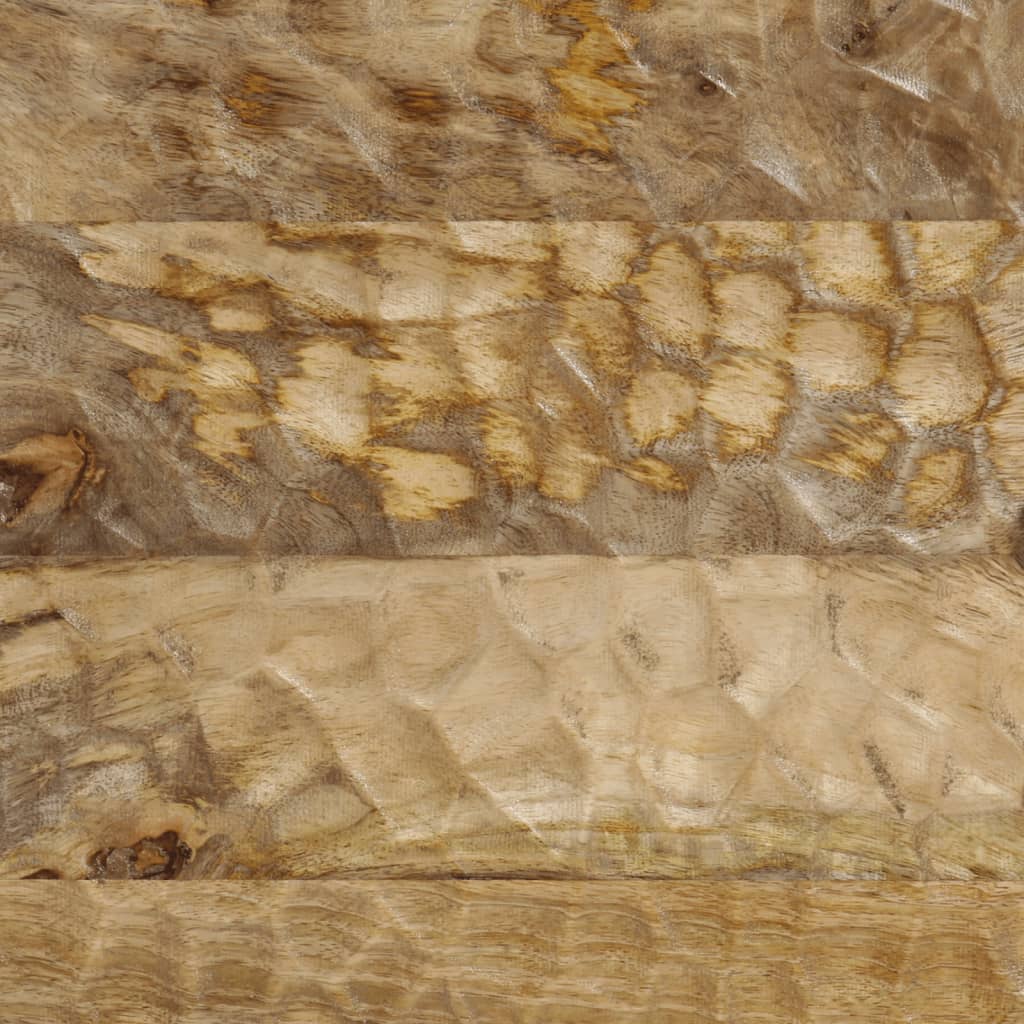 skab 60x33x75 cm massivt mangotræ
