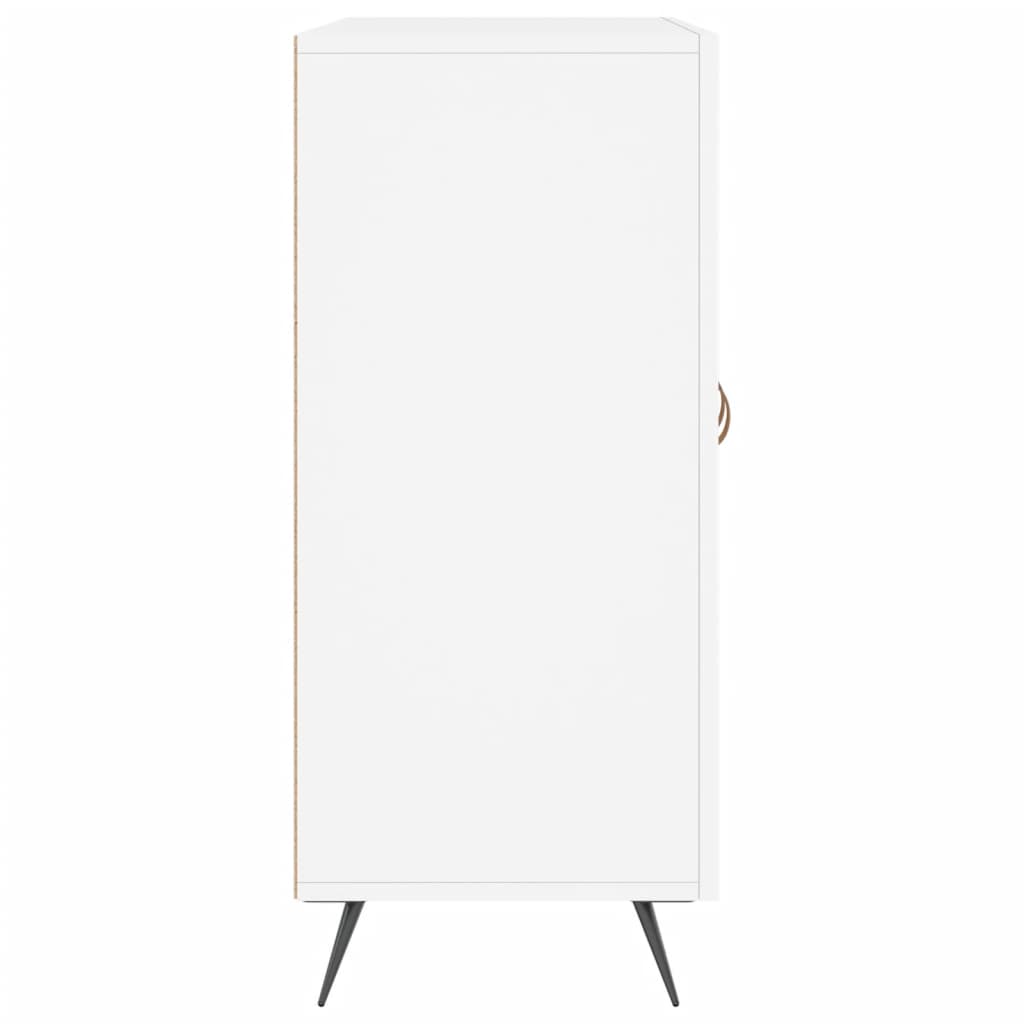 skab 90x34x80 cm konstrueret træ hvid