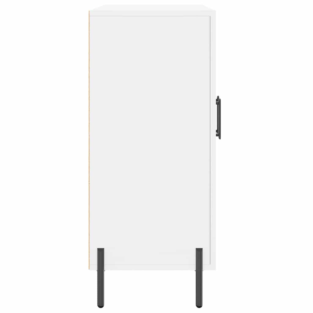 skab 90x34x80 cm konstrueret træ hvid