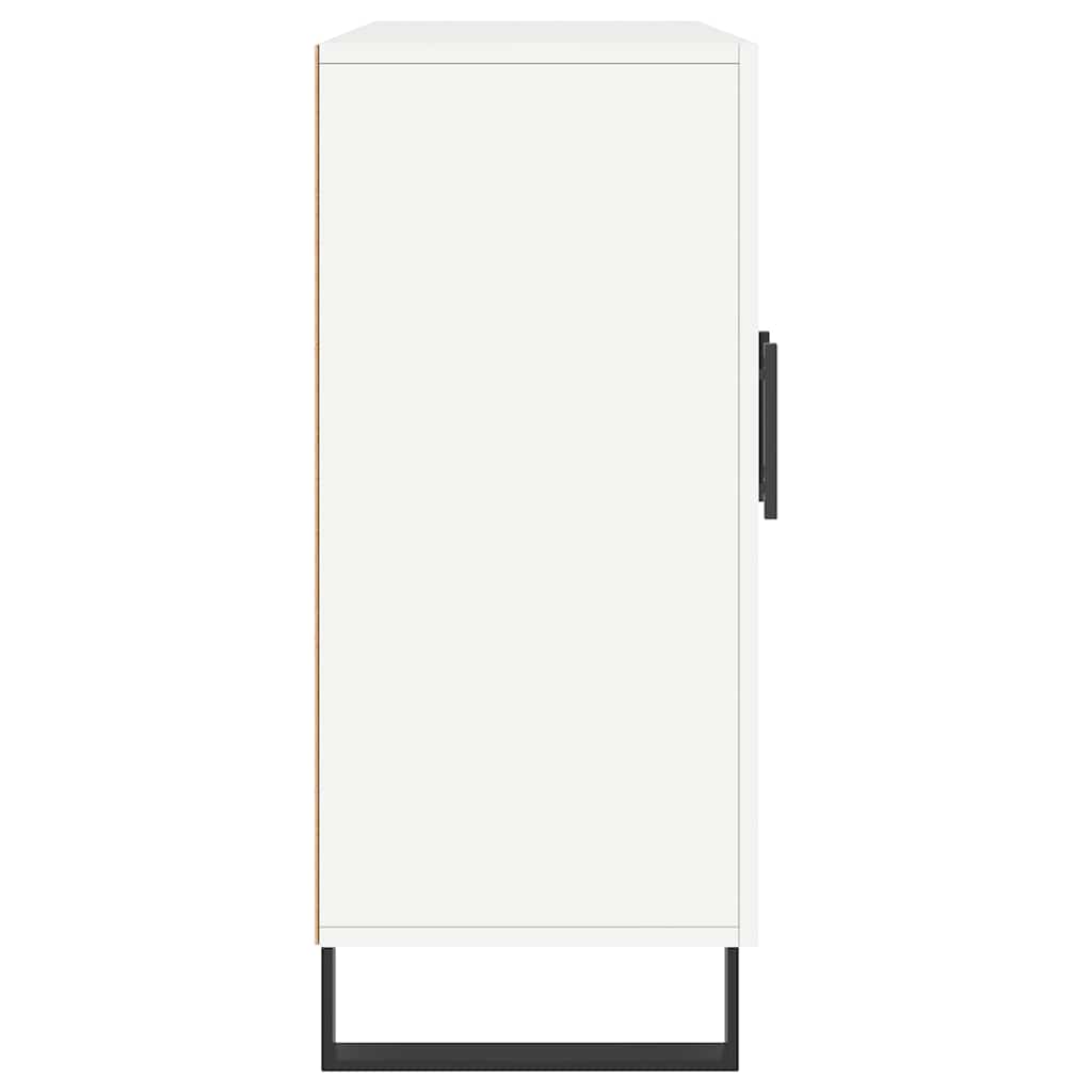 skab 90x34x80 cm konstrueret træ hvid