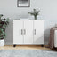 skab 90x34x80 cm konstrueret træ hvid