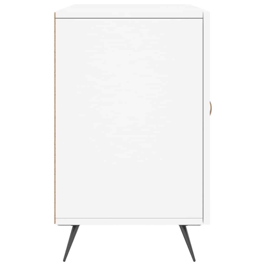 skænk 100x36x60 cm konstrueret træ hvid