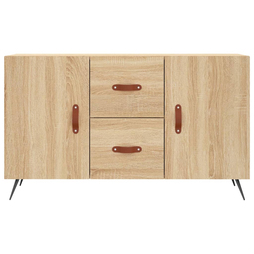 skænk 100x36x60 cm konstrueret træ sonoma-eg