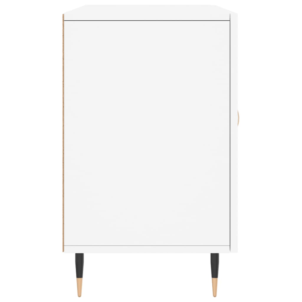 skænk 100x36x60 cm konstrueret træ hvid