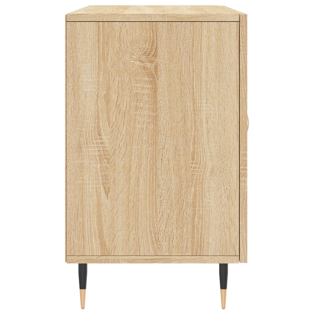 skænk 100x36x60 cm konstrueret træ sonoma-eg